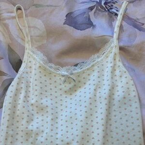 Brandy tank with hearts